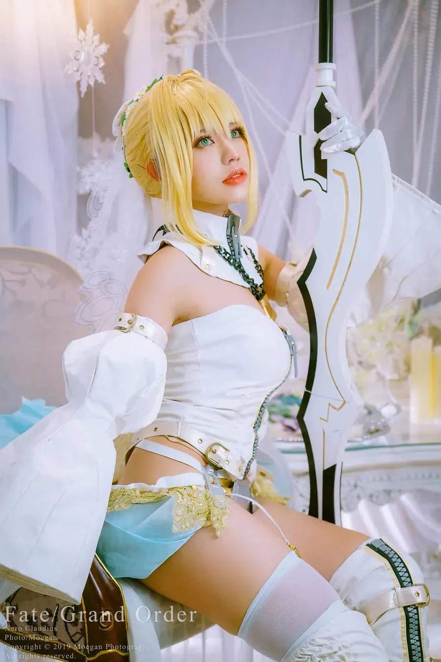 cosplay平台线索与写真风格更新状态整理 长发造型与角色服装写真画面