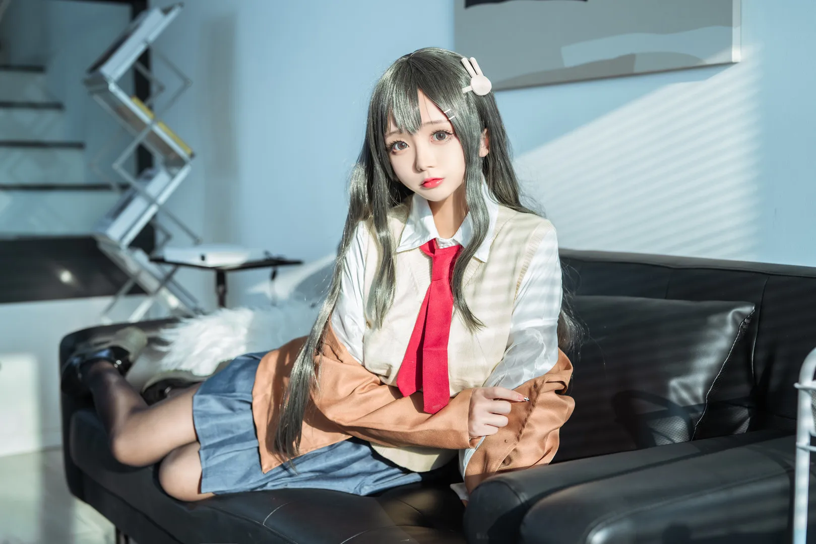 公开平台线索与写真风格更新记录 制服风格Cosplay造型照片